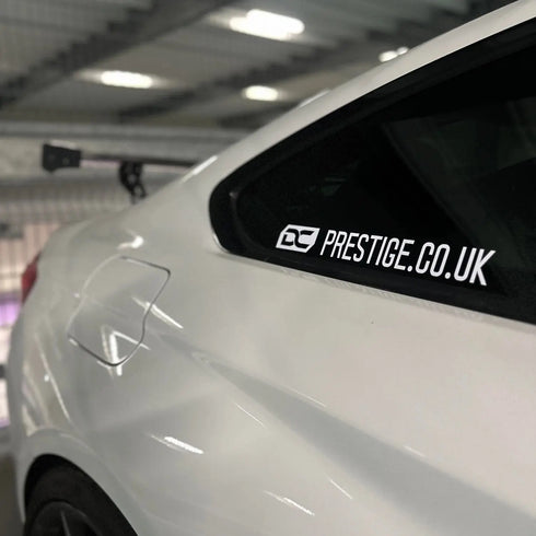 D&C PRESTIGE LONG STICKER GLOSS WHITE - D&C Prestige Online LTD