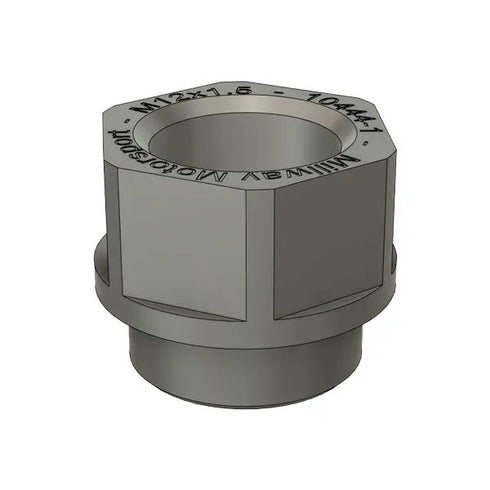Millway Motorsport Damper Nut for Uniball Camber Plates – M12x1.25 (F2X/F3X/F8X 1/2/3/4 Series inc M) Millway Motorsport