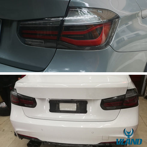 LED Taillights For 2012-2019 BMW 3 Series F30 M3 F80 W/Sequential Turn Signal DC Prestige
