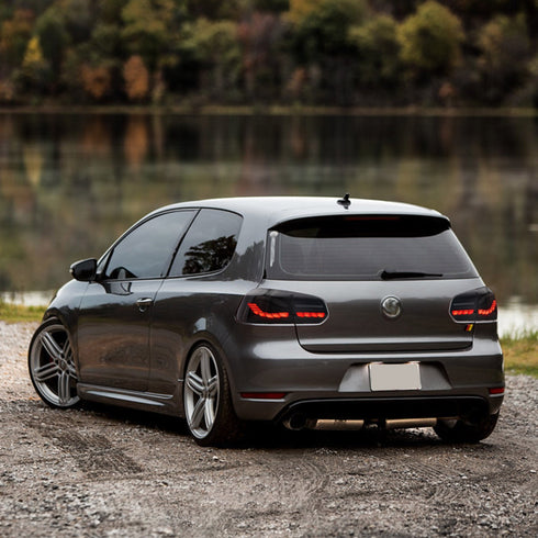 LED Tail lights For Golf 6 MK6 2009-2014 With Sequential (Europe is 2008-2012) DC Prestige