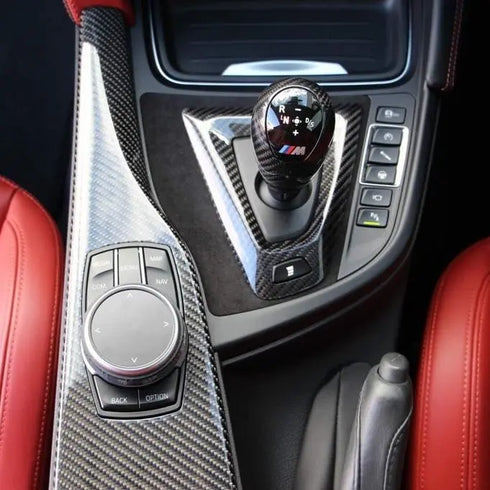 DCT CARBON FIBRE & ALCANTARA GEAR SURROUND REPLACEMENT - D&C Prestige Online LTD