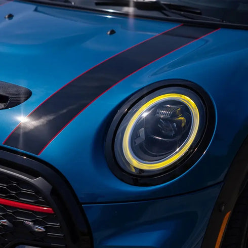 MINI cooper CSL YELLOW DAYTIME RUNNING LIGHTS LED head light| F54 | F55 | F56 | F57