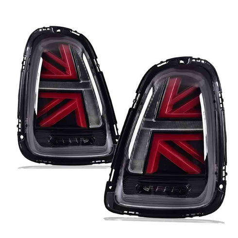 Smoked Red LED Taillights For Mini Cooper 2007-2013 R56 R57 R58 R59 (100 Pairs) DC Prestige