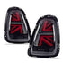 Smoked Red LED Taillights For Mini Cooper 2007-2013 R56 R57 R58 R59 (100 Pairs) DC Prestige