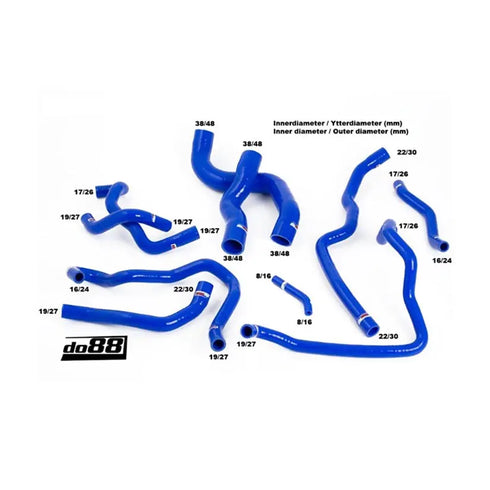 DO88 BMW M3 E92 4.0L V8 2007 to 2013 - Coolant Hose Kit DO88