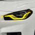 BMW M2 CSL YELLOW DAYTIME RUNNING LIGHTS LED MODULE SET | G87 DC Prestige