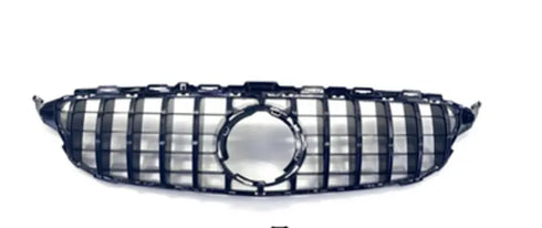 Zunsport Mercedes C Class W205 AMG GT-R Panamericana Style Front Grille Zunsport