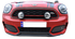 Zunsport Mini Countryman JCW F60 - Front Grille Set Zunsport