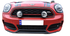 Zunsport Mini Countryman JCW F60 - Front Grille Set Zunsport