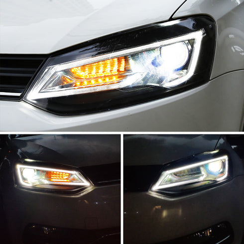 LED Headlights For 2009-2017 Polo MK5 DC Prestige