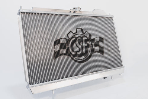 Mitsubishi Evo 4/5/6/7/8/9 Full Size Slim All-Aluminum Radiator w/ 12in SPAL Fan