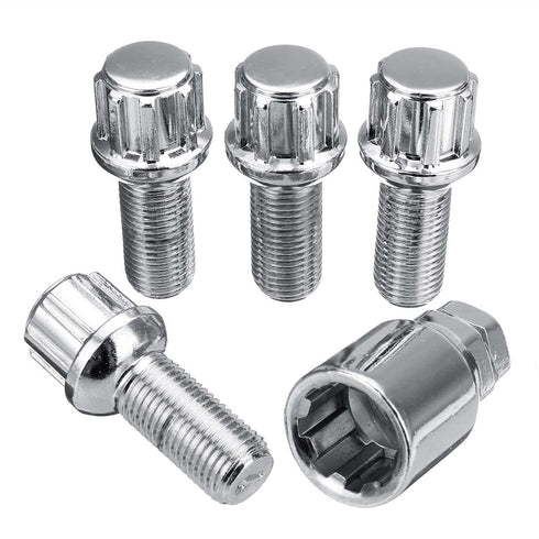 Bimecc Radius Locking Wheel Bolts Set 12x1.50 (Chrome)