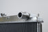 R33 Skyline GT-R/GTS Full Billet Aluminum High-Performance Radiator - Raw Billet