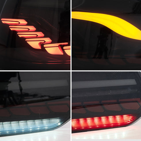 LED Tail lights For Golf 6 MK6 2009-2014 With Sequential (Europe is 2008-2012) DC Prestige