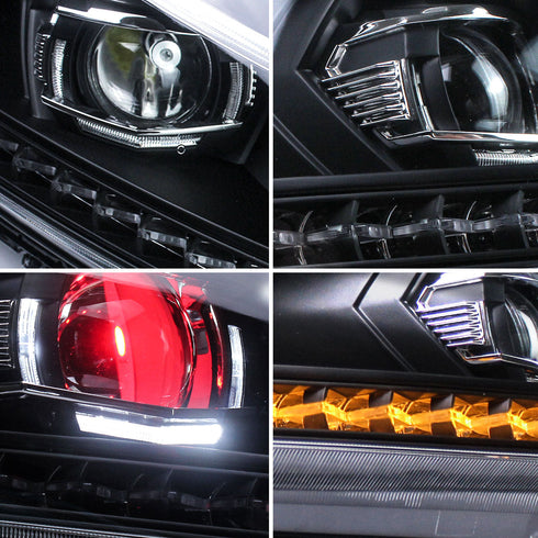 LED Headlights For 2008-2012 Honda Accord Sedan (Not For 2-Door Coupe) DC Prestige