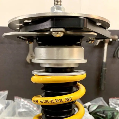 Millway Motorsport Adjustable Camber Plates, 60mm Race Spring (E24/E28/E30/E34) Millway Motorsport