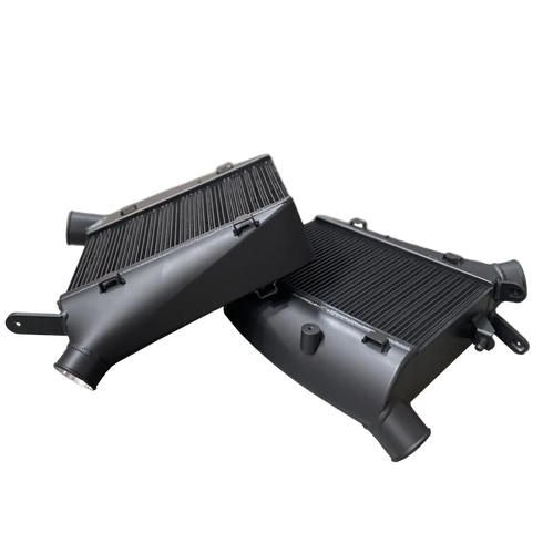 Audi C8 RS6/RS7 High-Performance Twin Intercooler Set - Thermal Dispersion Black