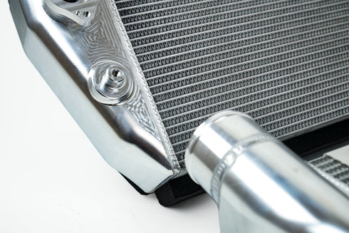 Ferrari 488 / Pista / F8 Twin Intercooler Set - Raw Billet