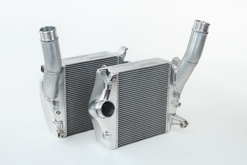 Audi SQ7 / SQ8 Twin Intercooler Set - Raw Billet