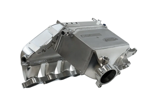 BMW S58 "Level-Up" Charge Air Cooler Manifold - Raw Billet
