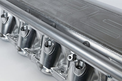 BMW Gen 2 B58 Race X Charge Air Cooler Manifold - Raw Billet