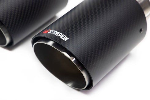 Scorpion Quad 90mm carbon fibre Ascari Trims - All Makes Ascari Upgrade Kit