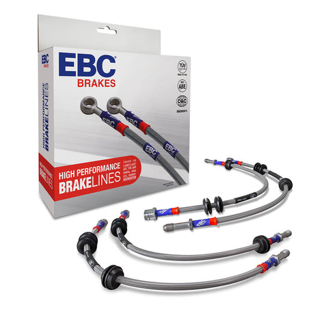 EBC BMW F20/F21 M135i & M140i Braided Brake Line Set BLA1193-4L EBC Brakes