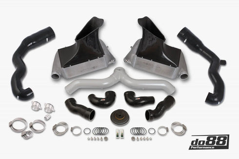 DO88 BigPack Porsche 911 Turbo (997.1) Silver Pipe DO88