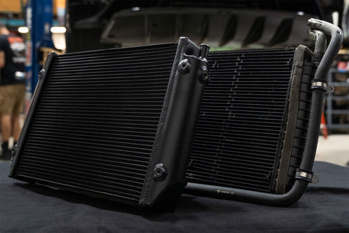 CSF High-Performance Turbocharger Heat Exchanger models for the McLaren MP4-12C, 650S/675LT, 570S/570GT/600LT, 720S/765LT, 750S, and GT/GTS
