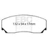 EBC Yellowstuff Apollo-4 300/330/355mm Big Brake Kit Replacement Brake Pads DP4002R EBC Brakes
