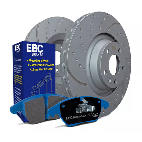 EBC Rear Brake Disc & Pad Set For BMW F20/F21 M135i M140i & F22/F23 M235iM240i EBC Brakes