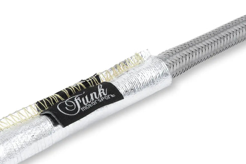 Funk Motorsport Silver Heat Sleeving (Sewn) Funk Motorsport