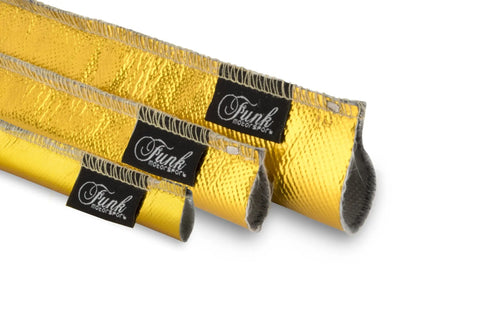 Funk Motorsport Gold Heat Sleeving (sewn) Funk Motorsport