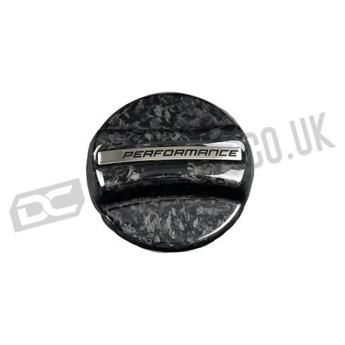 BMW M Performance Style Carbon Fibre Fuel Cap Cover DC Prestige