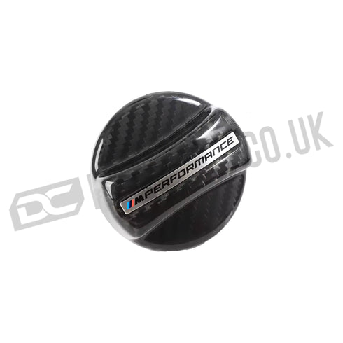 BMW M Performance Style Carbon Fibre Fuel Cap Cover DC Prestige
