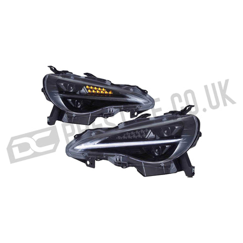 Full LED Headlights For 2012-2021 Toyota 86 GT86, Scion Frs, Subaru Brz DC Prestige