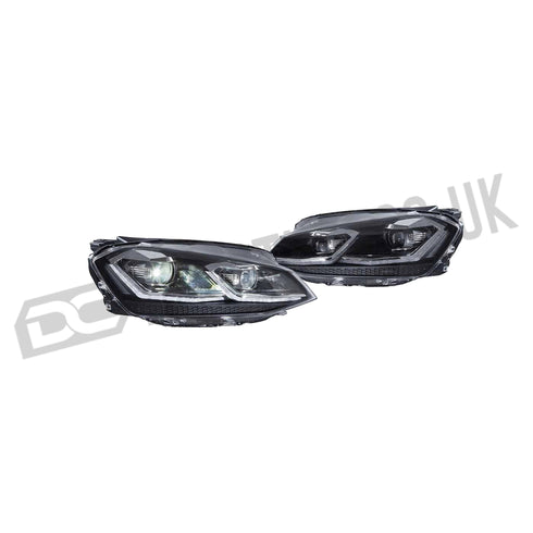 Full LED Headlights For 2015-2017 Golf MK7 Halogen Models (Europe is 2013-2016) DC Prestige