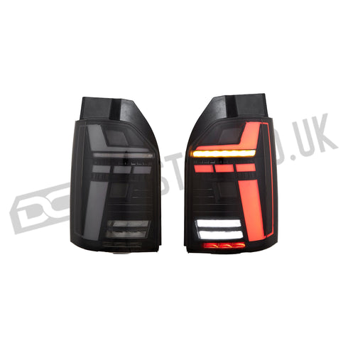 Full LED Rear Lights for Volkswagen / VW Transporter Caravelle Multivan T6 2015-2020 & T6.1 2019-2020 DC Prestige