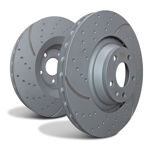 EBC Rear Performance Brake Discs For BMW F20 1 Series, F22 2 Series, F30 3 Series & F32 4 Series GD2067R EBC Brakes