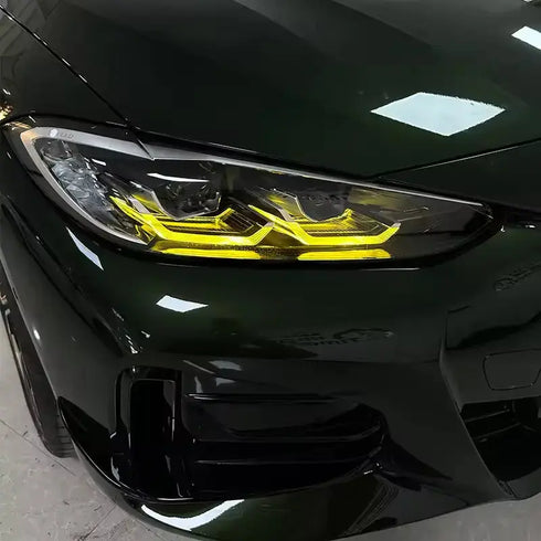 BMW M3 M4 CSL Yellow Daytime Running Light LED head light G80 G81 G82 G83 non laser