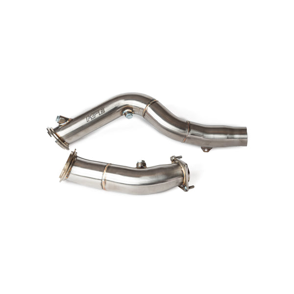 HFE BMW M3 F80 S55 Decat Downpipes 3" – Performance Exhaust Upgrade