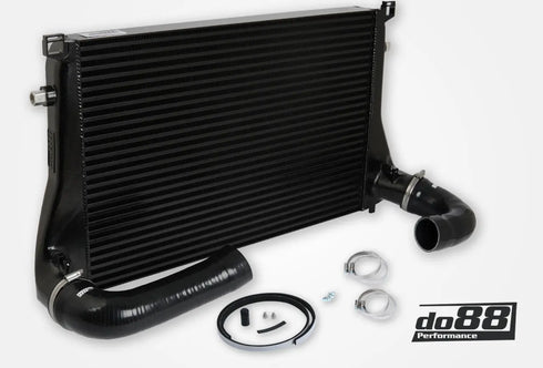 DO88 AUDI SEAT SKODA VW 1.8 / 2.0 TSI (MQB) Intercooler, Black hoses D088