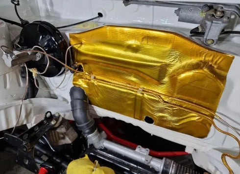 Funk Motorsport Adhesive Reflective Gold Heat Blanket Funk Motorsport