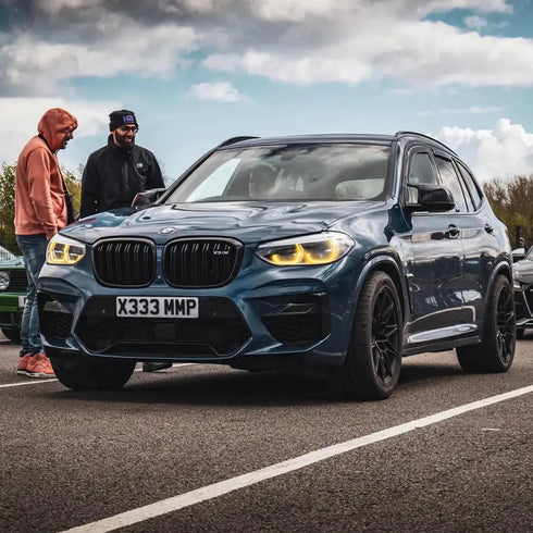 Blue X3 | X4 YELLOW DRL LED MODULE SET (NON LASER) - D&C Prestige Online LTD MAREK MOTORS PERFROMANCE worlds fastest x3m