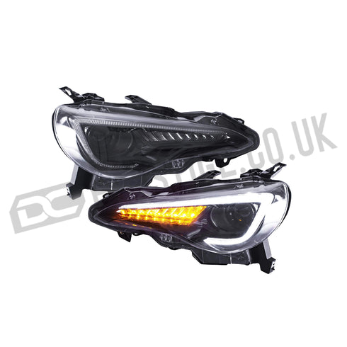 LED Headlights For 2012-2020 Scion Frs Toyota 86 GT86 Subaru Brz DC Prestige