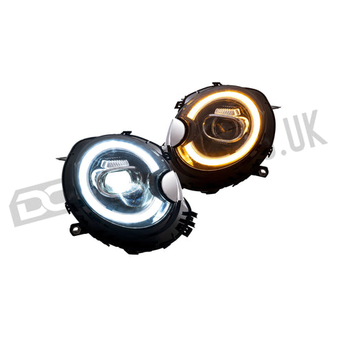 LED Headlights For Mini Cooper R55 R56 R57 R58 R59 2007-2013 DC Prestige