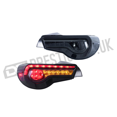 LED Tail lights For Toyota 86 gt86/ Subaru brz/ Scion frs 2012-2020 Rear lamps Assembly DC Prestige