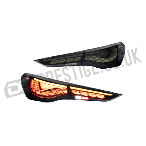OLED Taillights For 2021-2024 Bmw 4-Series M4 I4 G22/G23/G26/G82/G83 DC Prestige