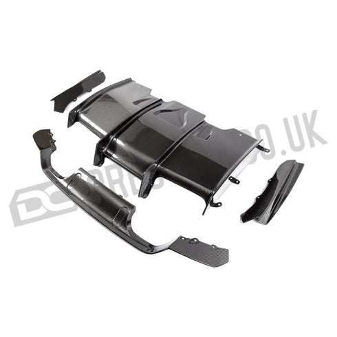 M3 | M4 GLOSS CARBON FIBRE PSM STYLE REAR DIFFUSER - D&C Prestige Online LTD