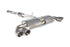 Scorpion Exhausts Resonated cat-back system without valves Non-valved S1 2.0 TFSi Quattro 2014 - SAU047D Scorpion Exhausts